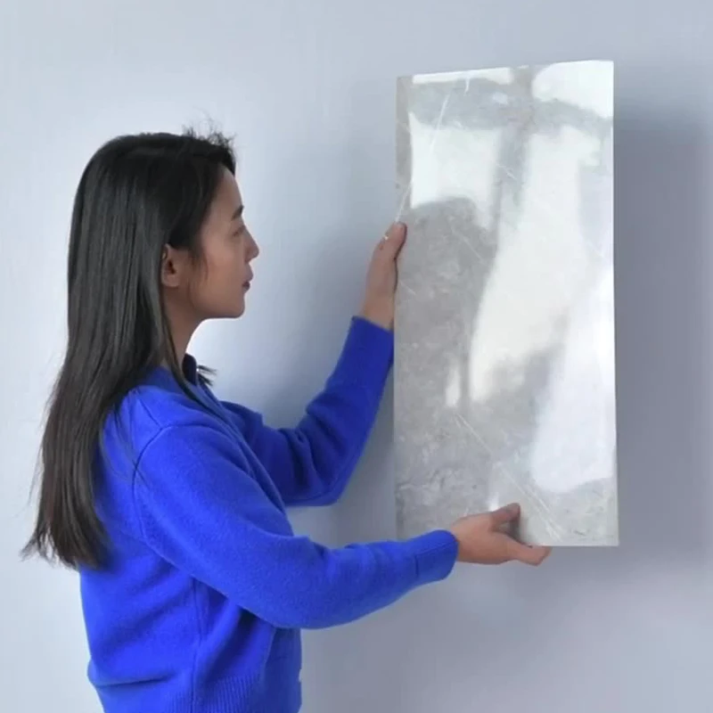 

Aluminum-plastic Wall With Self-adhesive 3d Anti-tile Wall Decorative Board Stickers