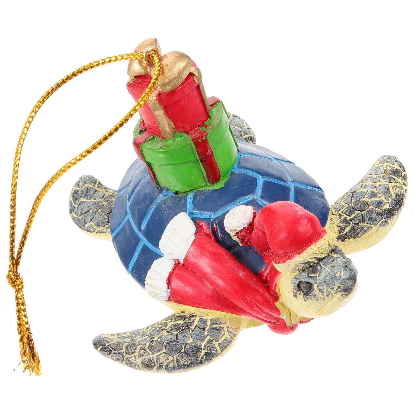 

Resin Turtle Hanging Decoration Christmas Ornament Indoor Vintage Home Decor Pendant Unique Xmas Tree Hanging Decorations