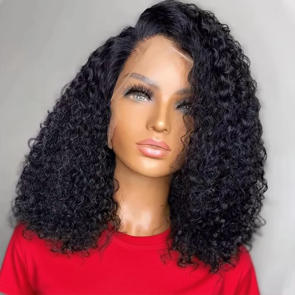 

Короткий парик-боб 7x5 с глубокими волнами, без клея, готовый к ношению, из натуральных волос, 13x4, с предварительно нарезанным кружевом, волнистый, без клея, вьетнамский