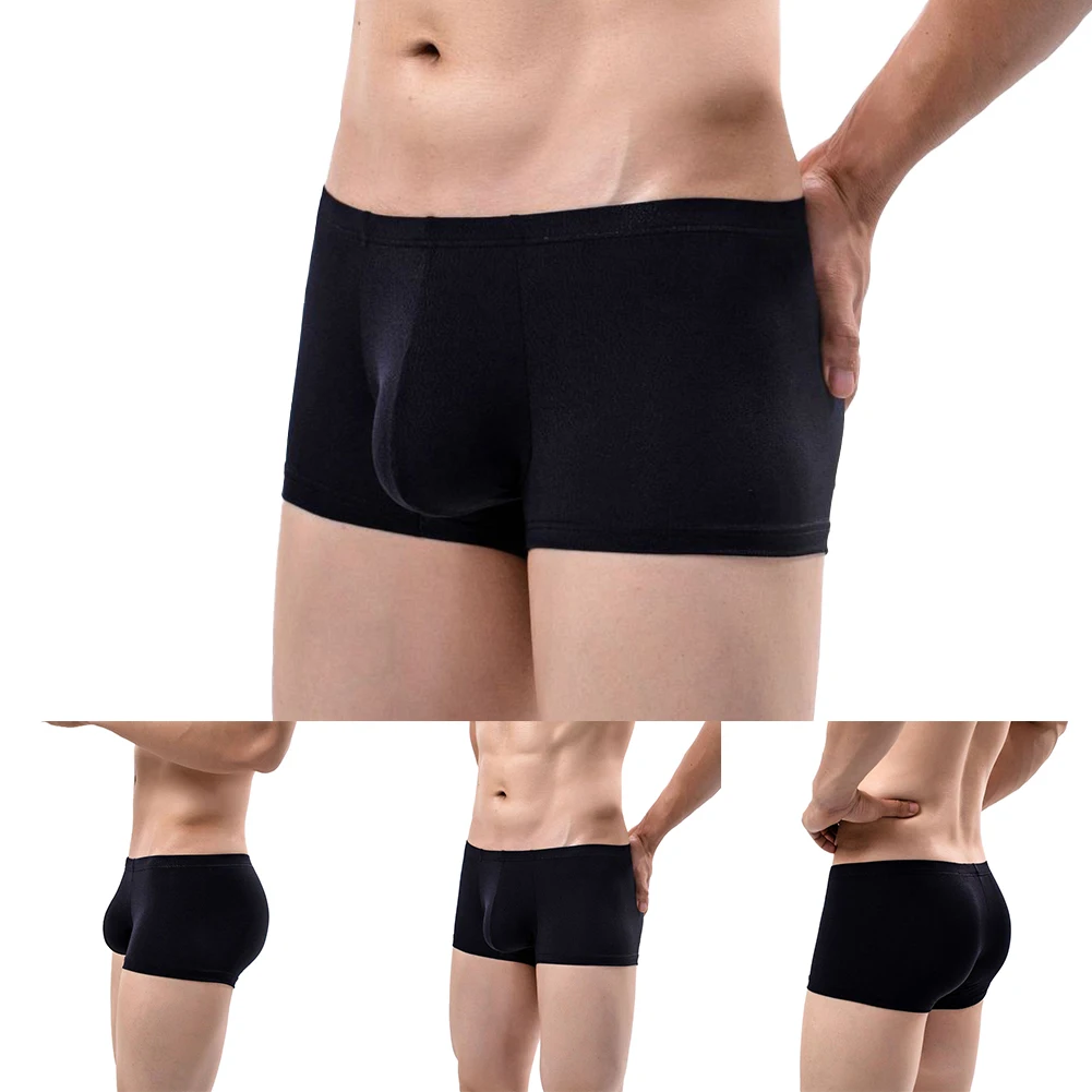 

2023 Sexy Mens Sheer Sleepwear Underclothes See Through Briefs Underwear Mesh Shorts Beachwear Trunks Underpants