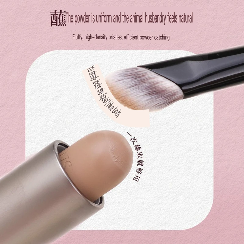 The Biwu Series Small Scythe Nose Shadow Brush Is A Dedicated Makeup Tool For Precisely Outlining High Nose Bridge Creams