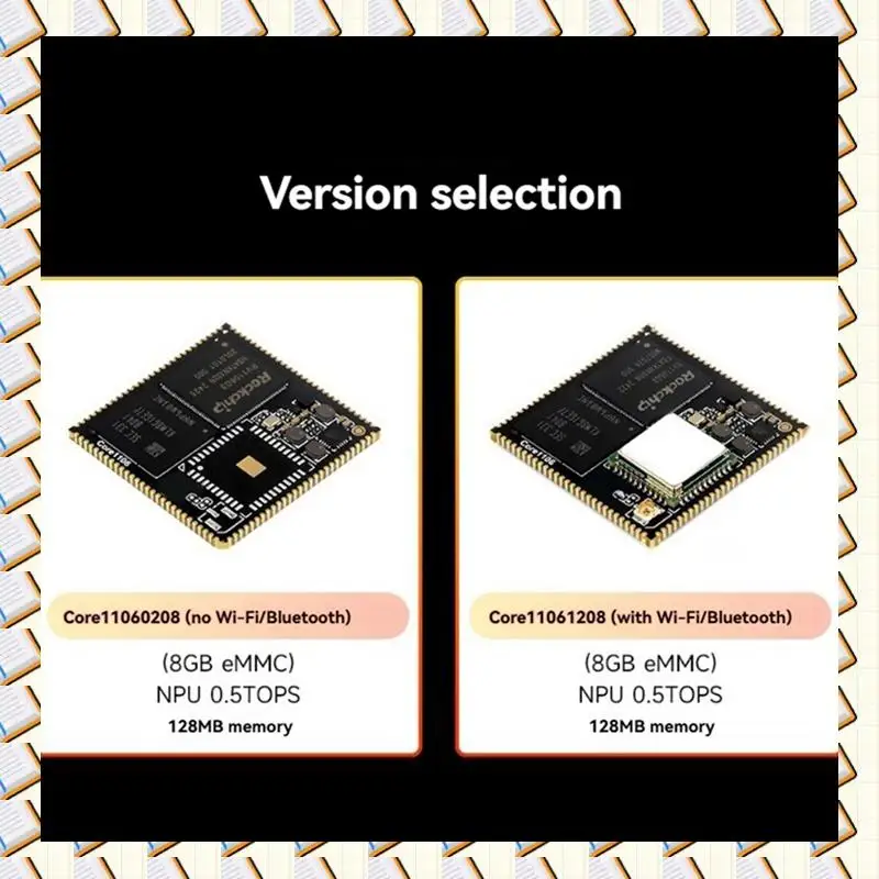 A14M для Luckfox Pico Core1106 RV1106 Linux макетная плата с WIFI RAM128 для дверного звонка NVR DVR