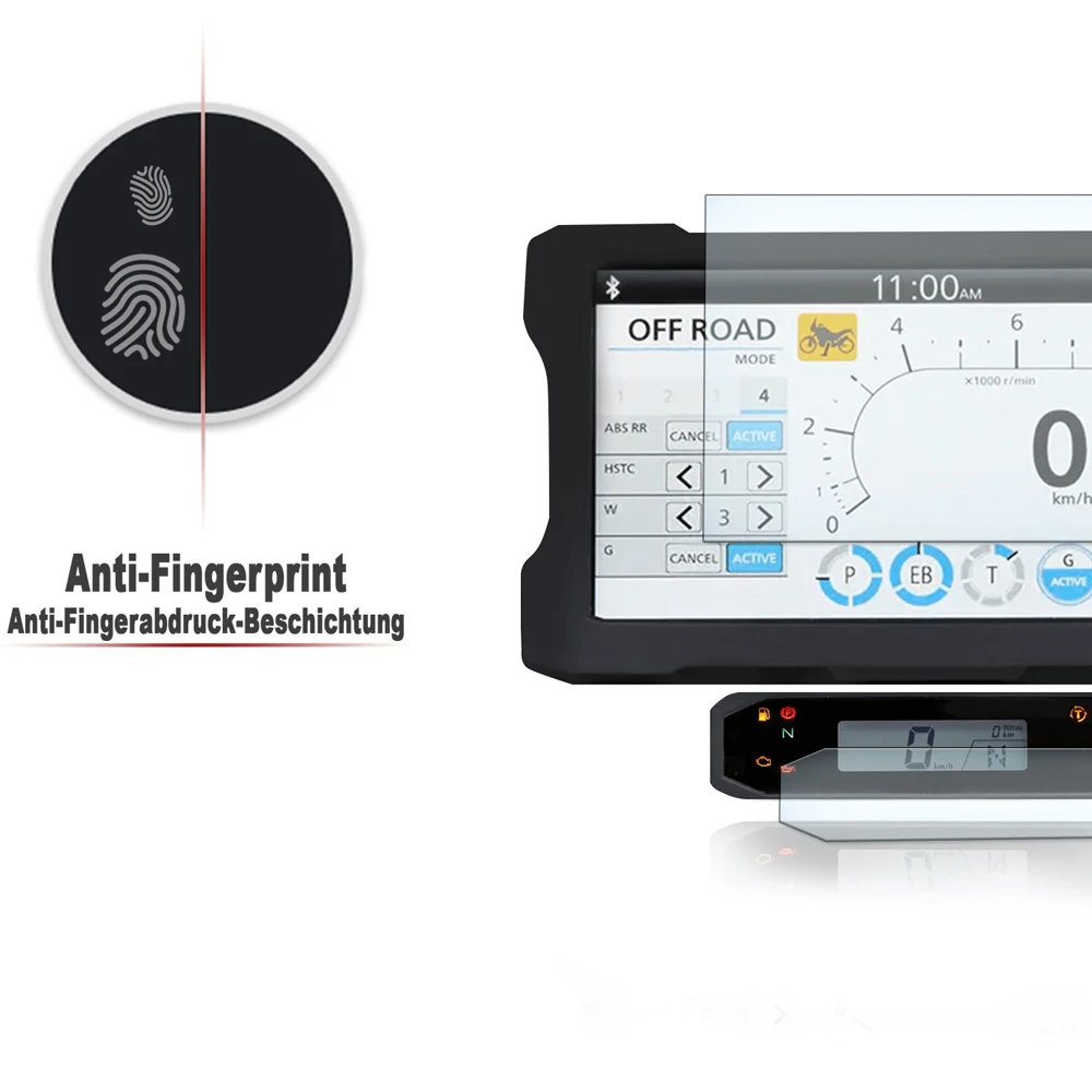 Film de protection anti-rayures pour tableau de bord de moto HONDA NT1100 NT 2021, écran LCD à membrane, en verre trempé, 2022 1100