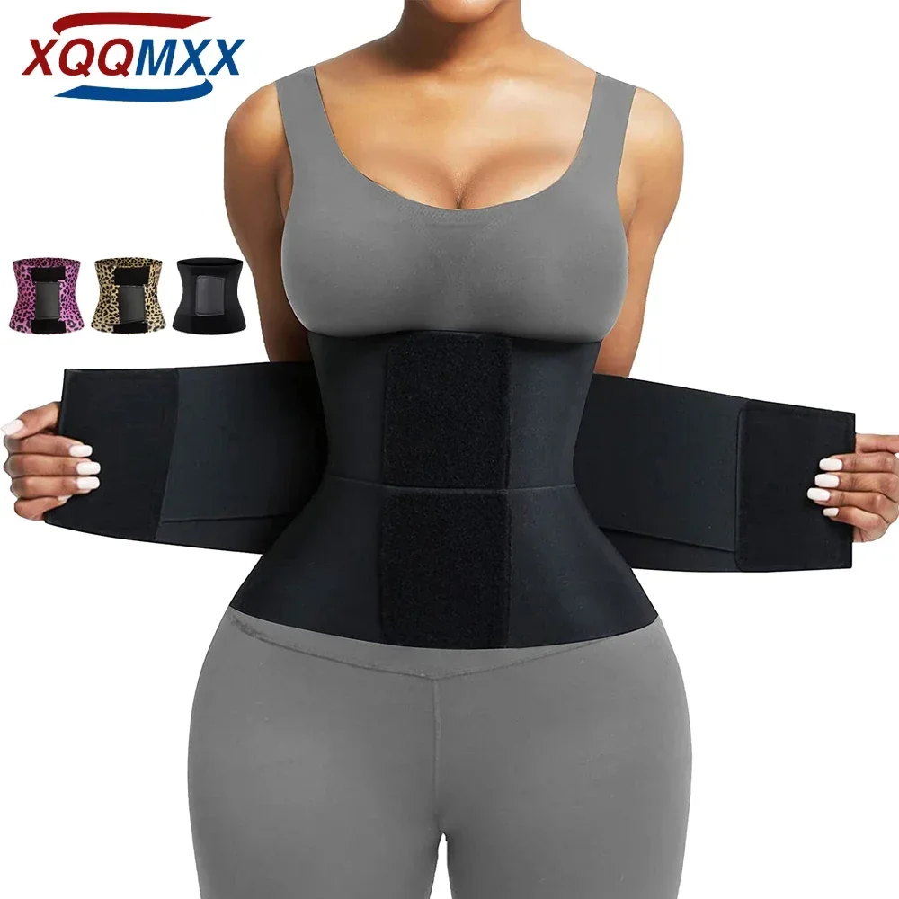 XQQMXX 1Pcs Waist Trainer Belt Waist Trainer Girdle Corset Women Tummy Body Shaper Shapewear Fat Burning Fitness Modeling Strap