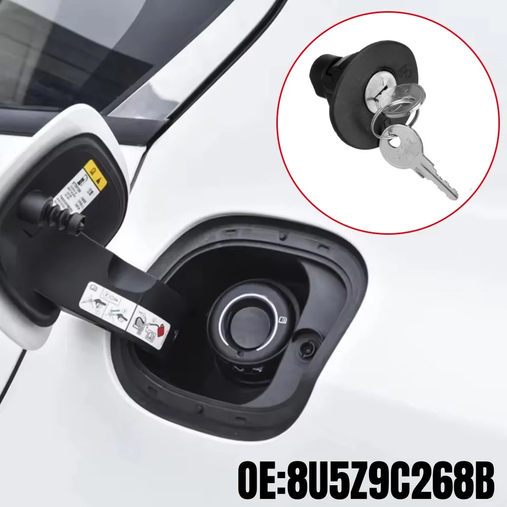 1 Set Car Fuel Tank Cap Lock for Ford F150 Fiesta Edge Expedition Explorer Focus Lincoln Navigator MKS MKT MKX MKZ 8U5Z-9C268-B