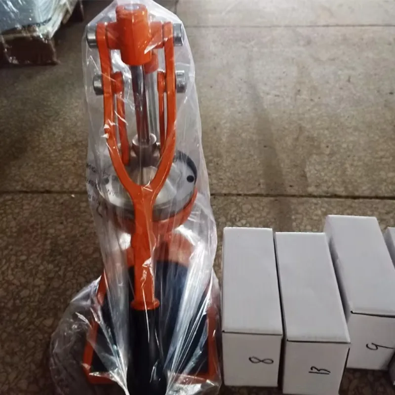 Manual Round Citrus Juicer – Stainless Steel & Plastic with Iron Blade, Hand Squeeze for Oranges, Lemons & Limes