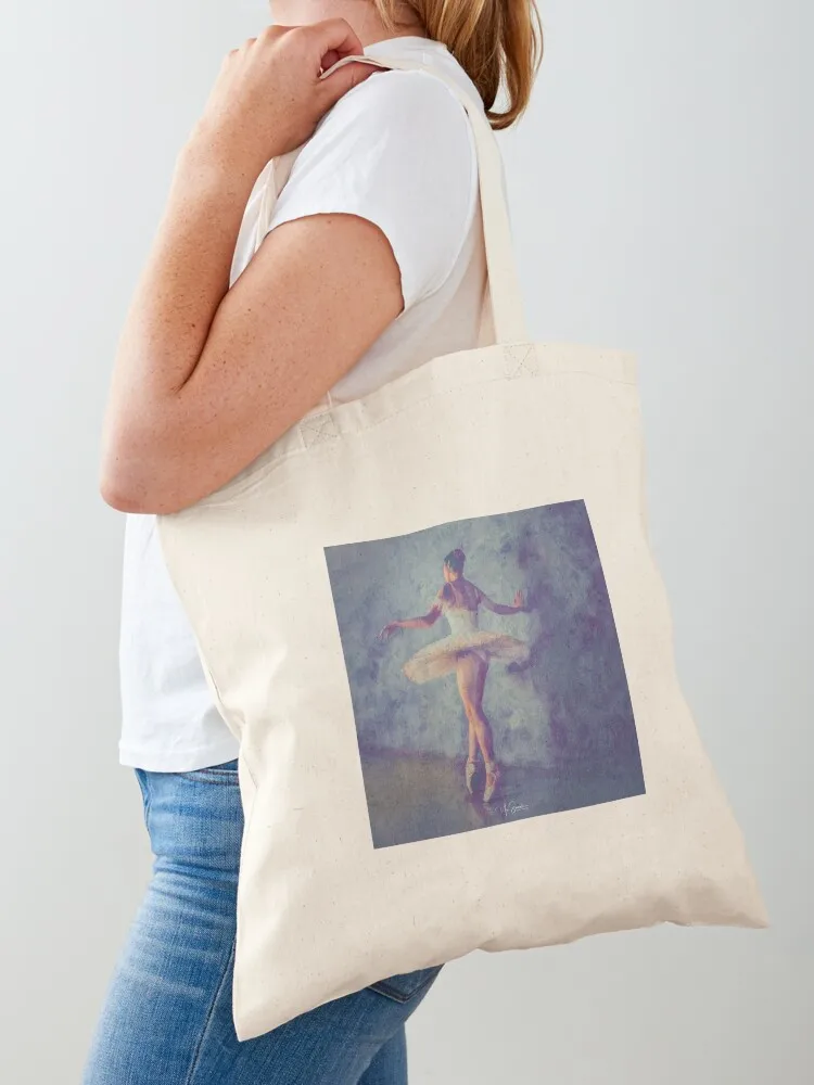 

The Dream of a Ballerina Tote Bag foldable reusable bag Big bag women luxury women canvas bags