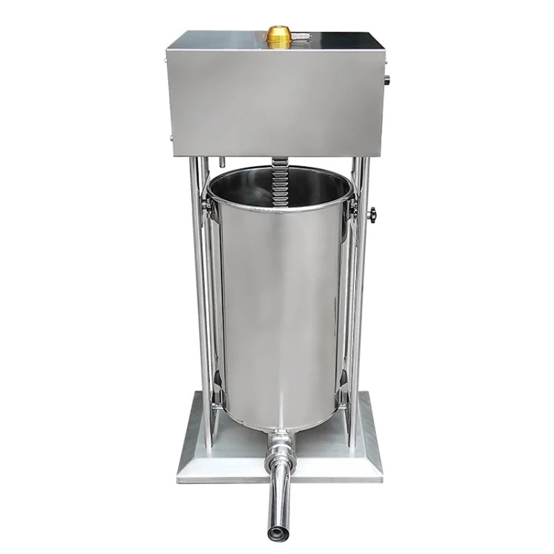 

Stainless steel vertical commercial automatic meat grinder enema machine manual electric sausage sausage machine