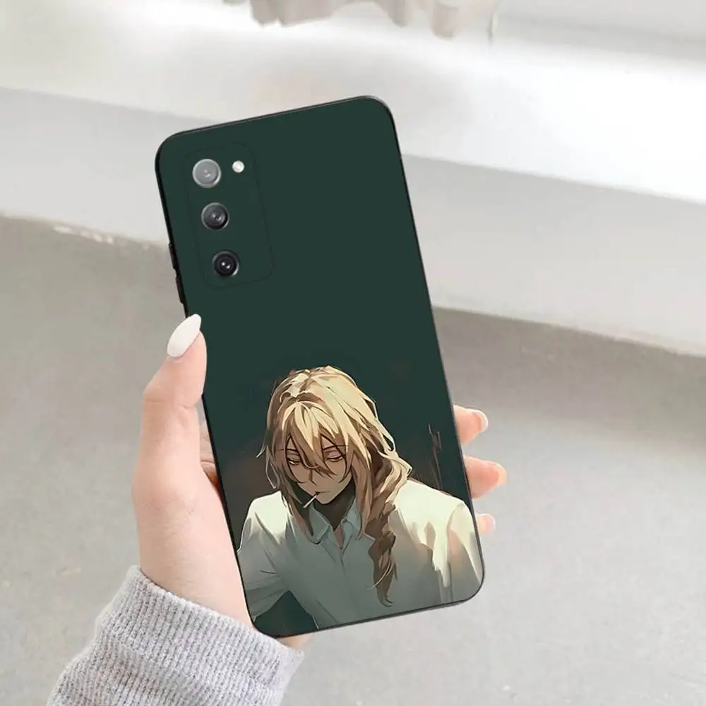 حافظة هاتف The Beginning After End لهاتف Samsung S 25,24,23,22,30,21,10,9,Ultra,Plus,Lite,FE,4,5G حافظة سوداء ناعمة