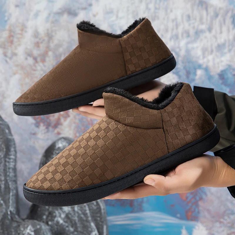 

Winter ladies' snow boots - ultra-mini classic style lined with fleece for warmth low-top fur MEN short boots size 36 - 47