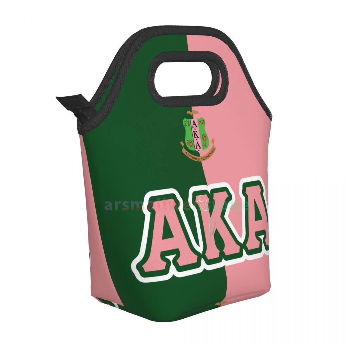 AKA Sorority Insulated Lunch Bag Tote Handbag Food Container Cooler Pouch for Beach School Work Office