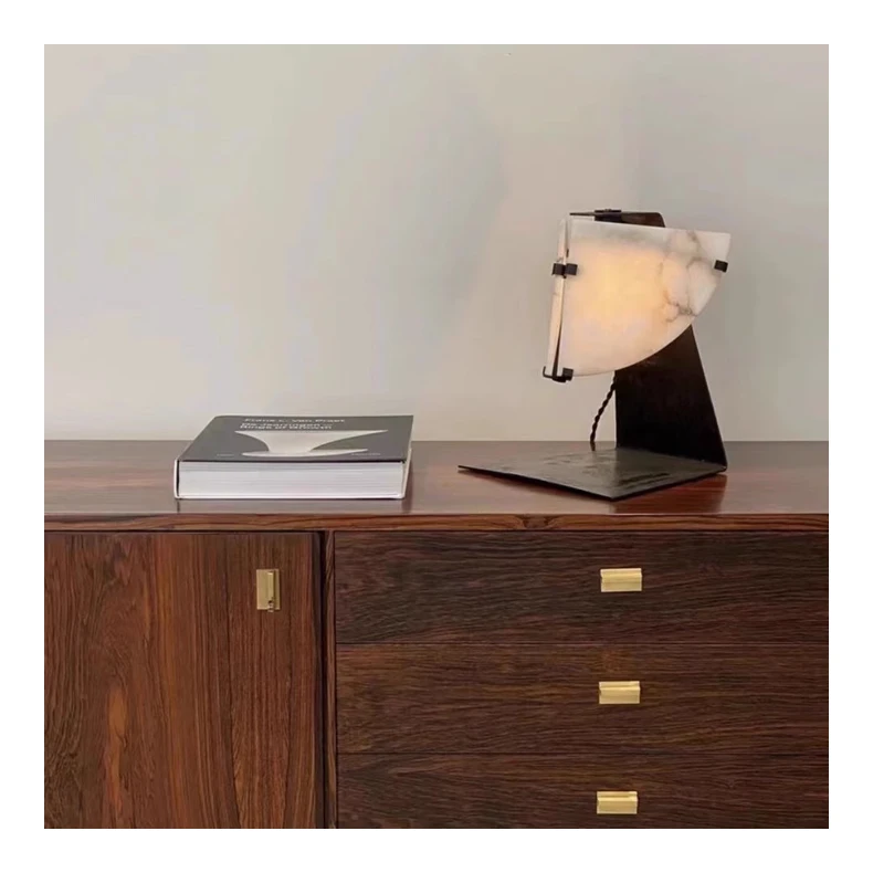 post-modern retro LED marble desk reading lamp simple factory wholesale high-quality lamp household wall lamp Nordic indoor use