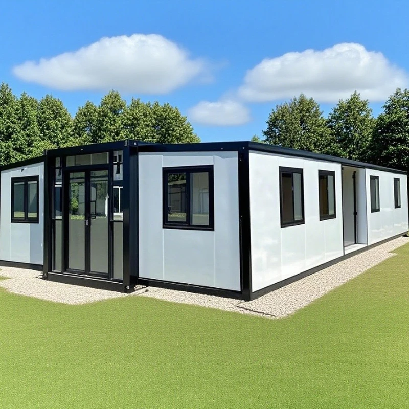 Prefabricated Container House Manufacturer Dismantle Tiny Home Wholesale Outdoor Customized Folding Container House for Ireland