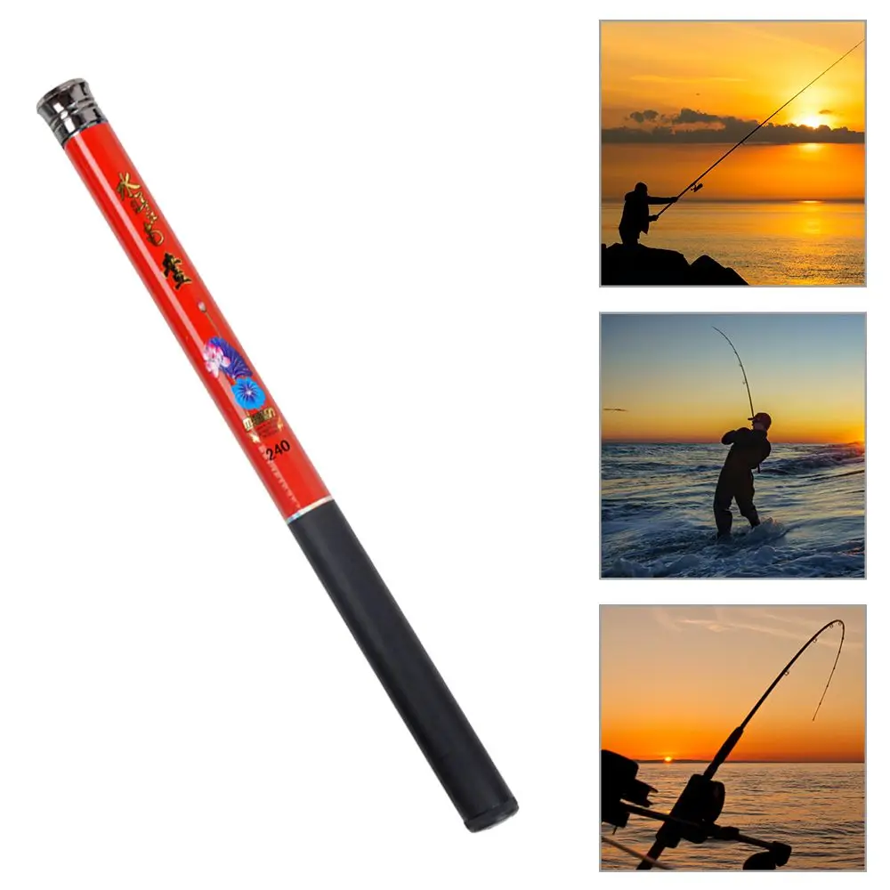 

Lake Portable Travel Fishing Tackle Carp Feeder Stream Hand Pole Telescopic Fishing Rod