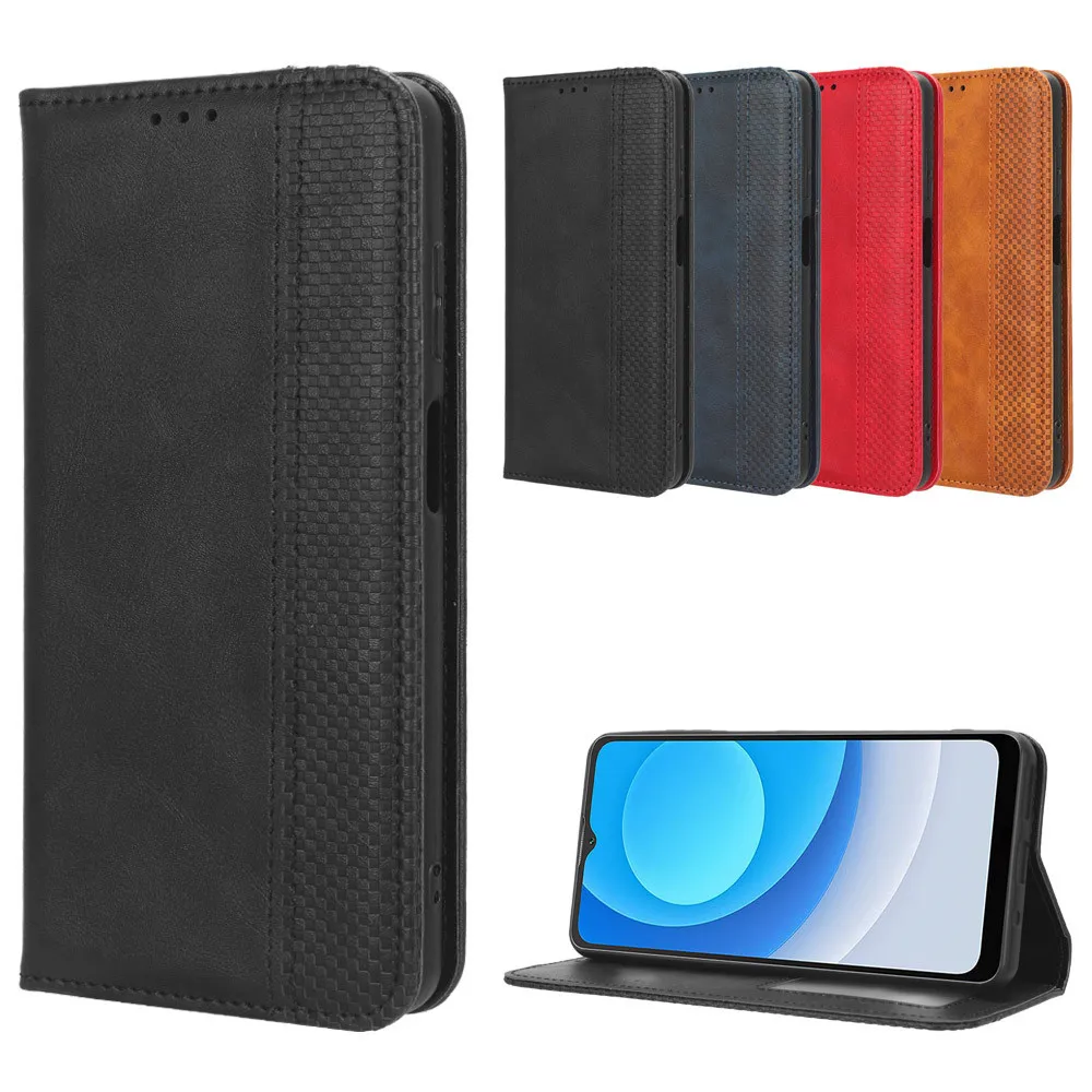 For Vivo Y38 5G High Quality PU Leather +TPU Protecting Phone Case For Vivo Y58 5G Y 38 Y 58 Flip Anti-Knock Wallet Coque