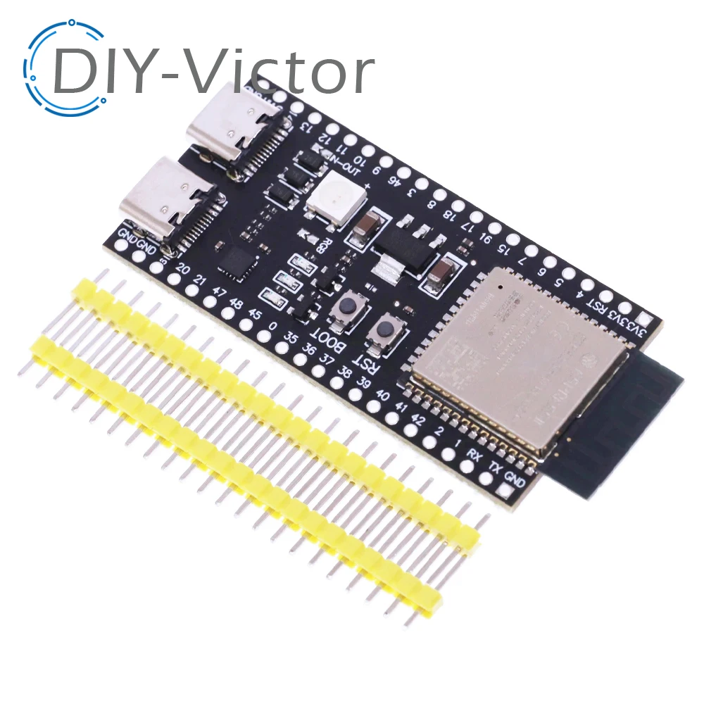 لوحة تطوير إنترنت الأشياء المزدوجة من النوع C ، لوحة أساسية ، واي فاي ، بلوتوث ، N8R2 ، N16R8 ، اردوينو #4