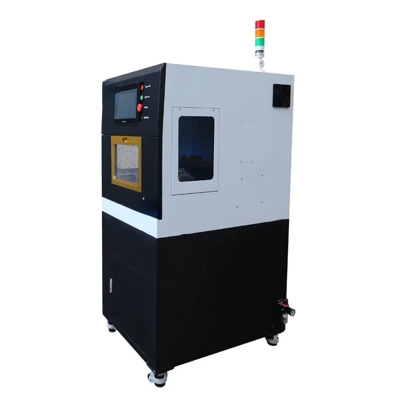 Fresadora de 5 eixos com seco e úmido para titânio pré-moído em branco, cerâmica de vidro e disco