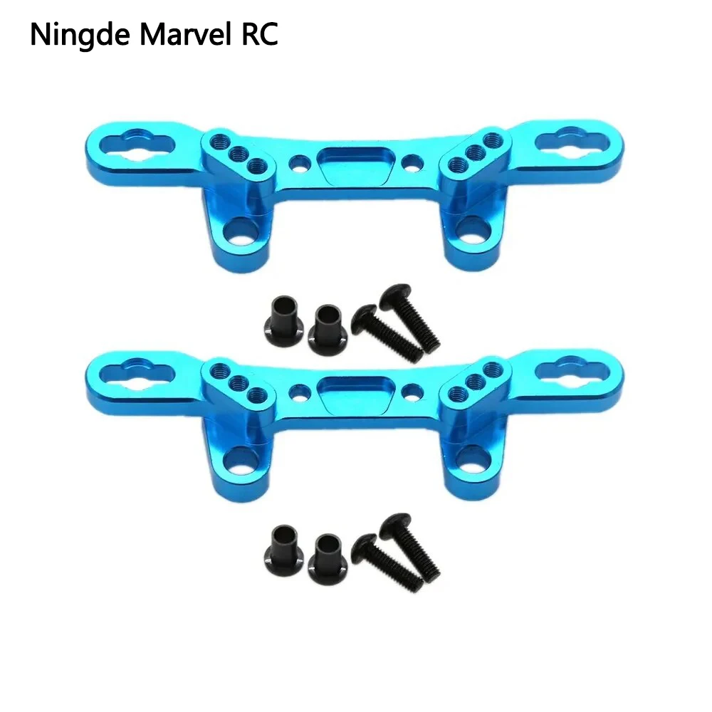 Metal Front/Rear Shock Tower Shock Absorber Bracket Remote Control Car Upgrade Parts For Tamiya TT02 TT-02 1/10 Toy Model Car