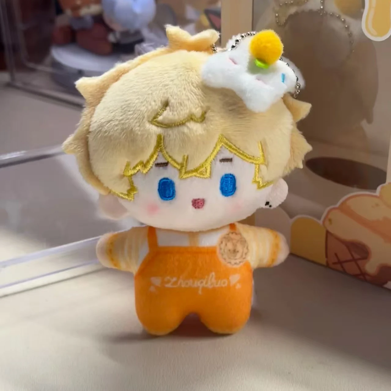 10cm Anime Love and Deepspace Xavier Zayne Rafayel Urocza Miękka Pluszowa Bawełniana Lalka z Ciała w Kształcie Rozgwiazdy, Lalki Cosplay, Breloczki, Zabawki, Prezent