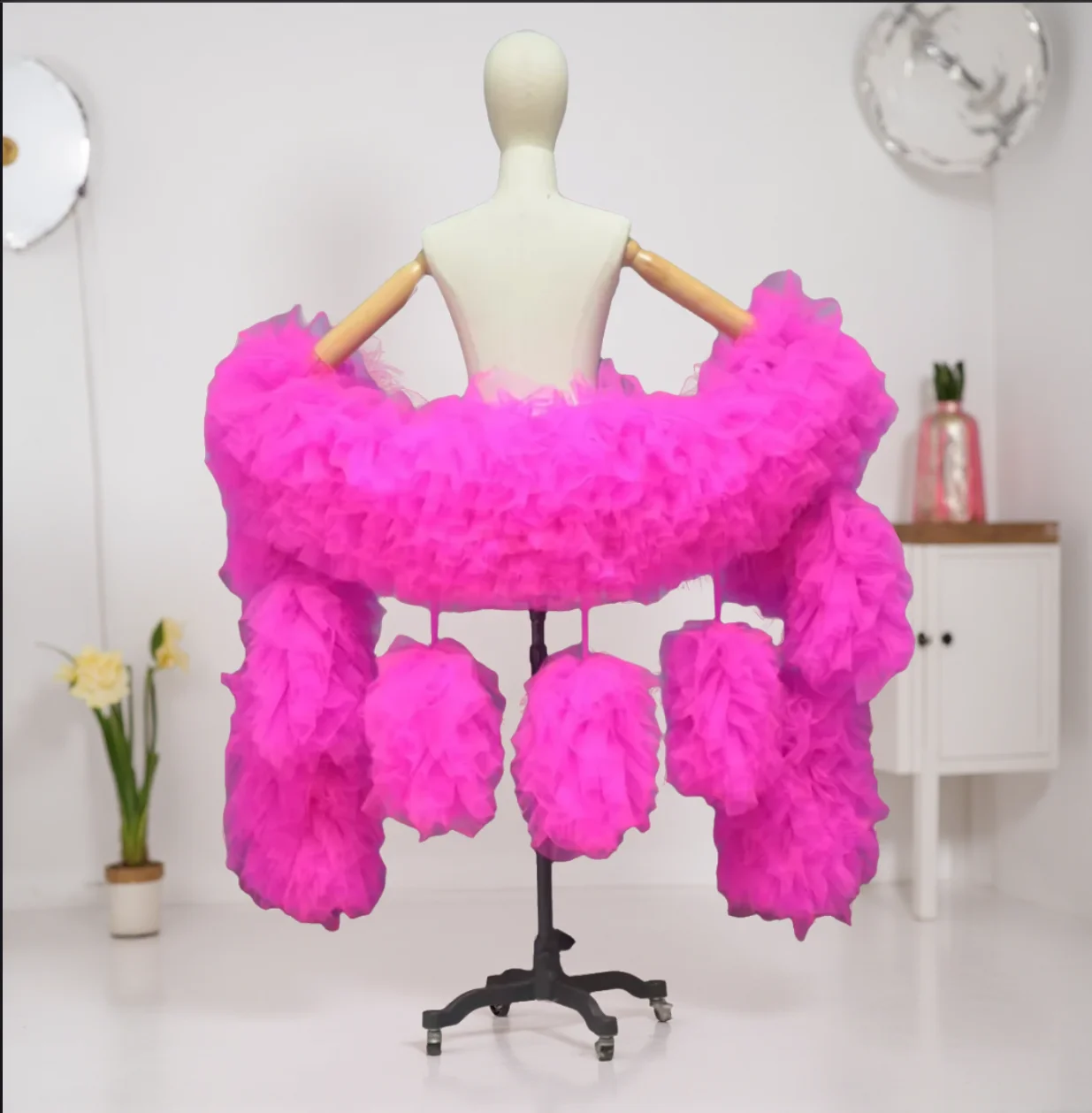 Giant Tulle Boas Fa…