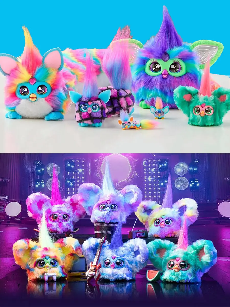 

Furby Electronic Plush Voice Singing Toy Action Figure Model Toy Interactive Role Play Gift Doll for Girls Kids