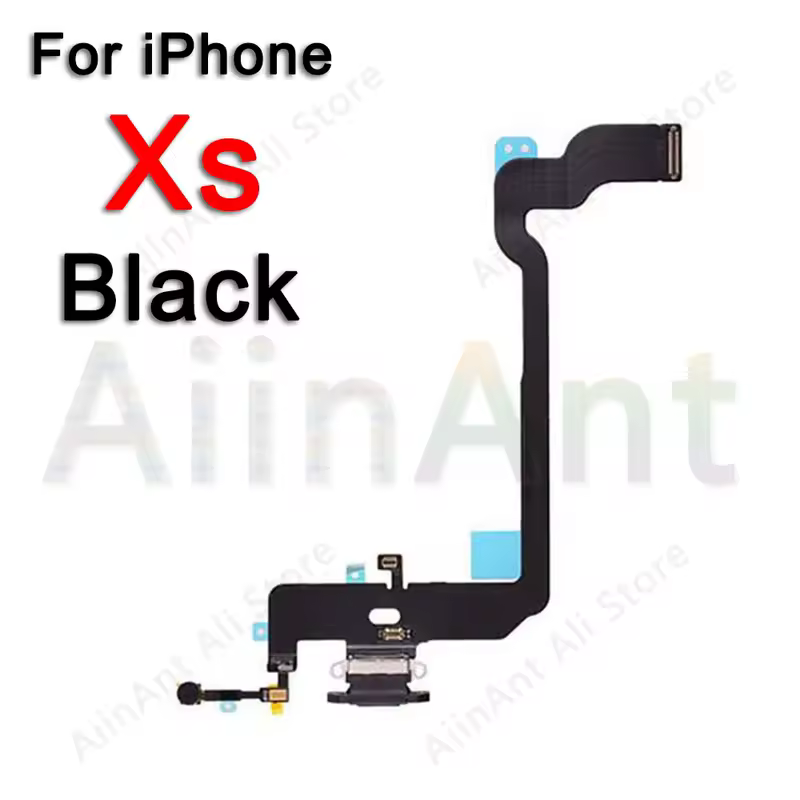 AiinAnt USB Port Charger Dock Connector Mic Charging Flex Cable For iPhone 7 8 Plus Xs Max X XR Dock Charging Flex - Image 8