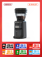 HiBREW Automatic Burr Mill Electric Coffee Grinder with 34 Gears for Espresso American Coffee Pour Over Visual Bean Storage G3