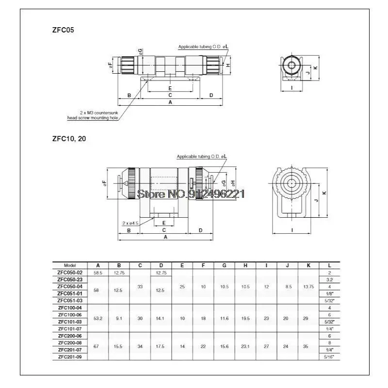 ZFC Pipeline Pneumatic Vacuum Filter In Line AZFC100 AZFC200 ZFC100-06B ZFC200-08B Removable Fiber Element For Air Suction Cup