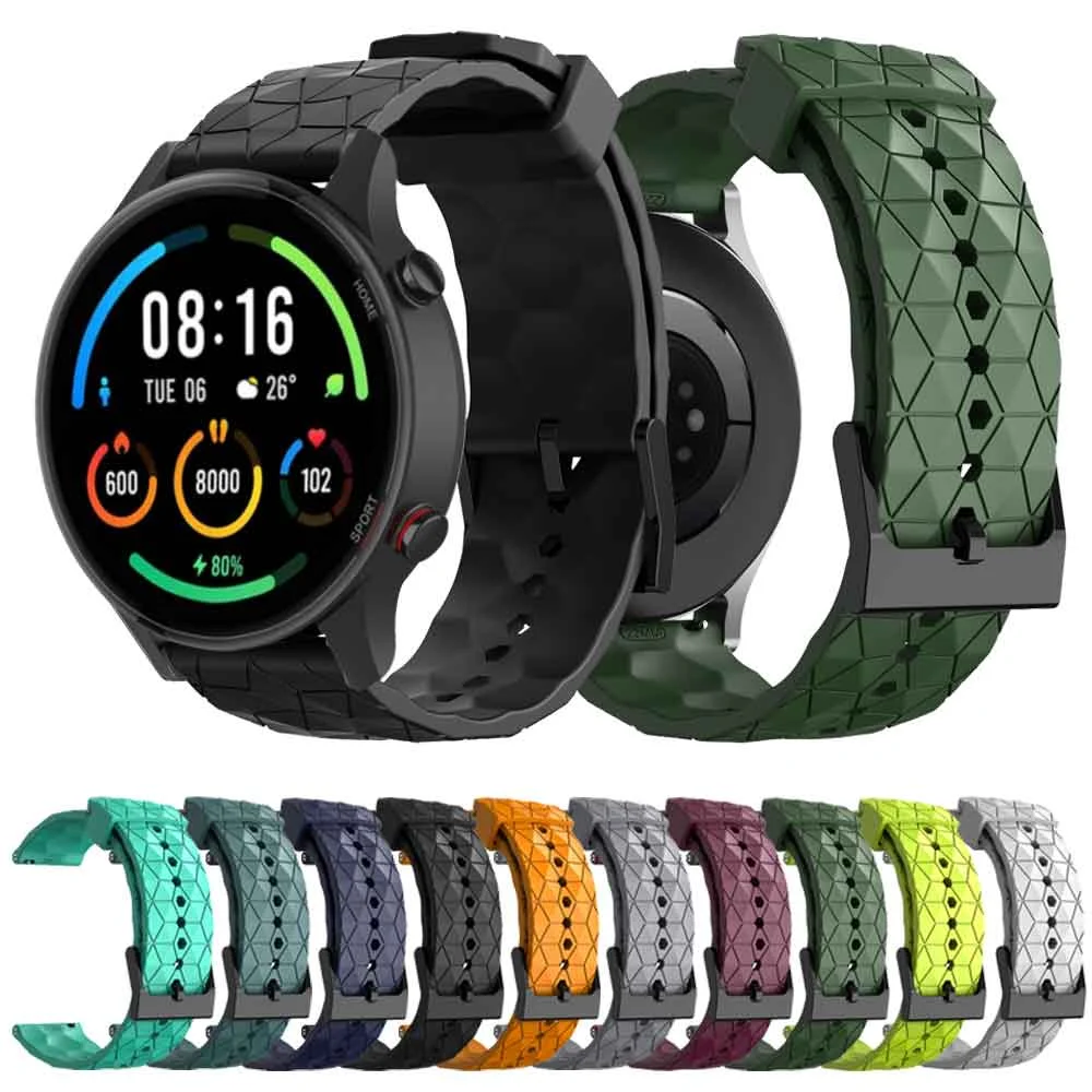 

Ремешок силиконовый для Xiaomi Mi Watch Color Sport / Mi Watch S1 / S1 Active/ S1 Pro, сменный Браслет для смарт-часов, 22 мм