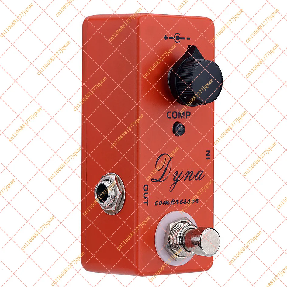 Mini Compressor Guitar Effect Pedal, True Bypass Dynamics Compressor for Electric Guitar