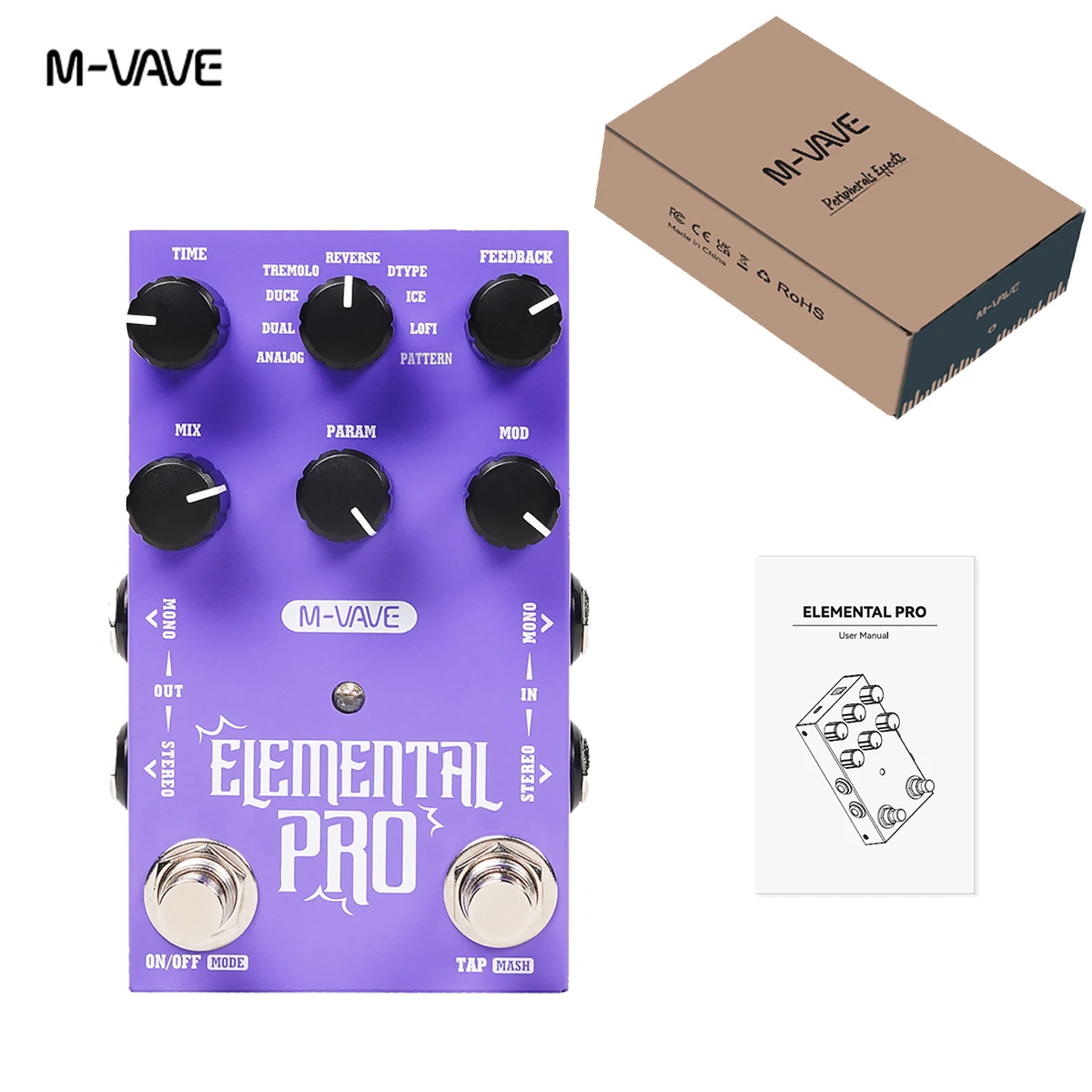 pedal-de-guitarra-con-delay-digital-m-vave-elemental-pro-–-9-modos-analogico-cinta-reverso-ice-lofi-entrada-salida-estereo-112x68x40-mm-242-g