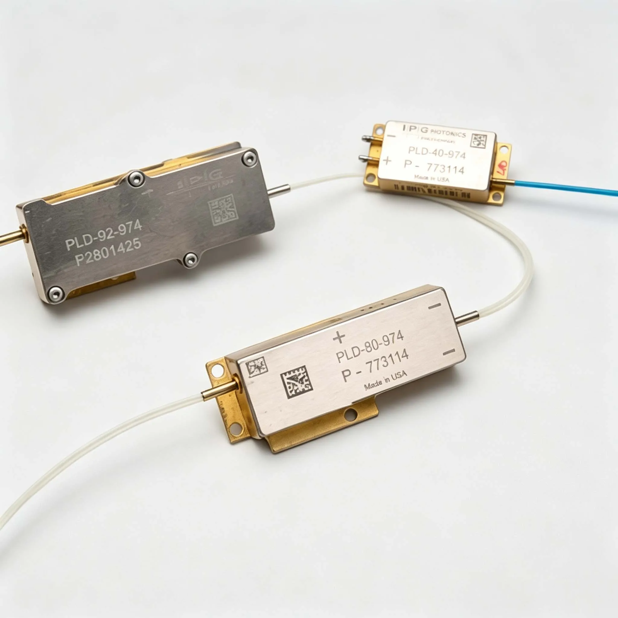 IPG Laser Diode Pump Source 40-212W Optical Module Semiconductor 975nm Full-power DIY Research Device For Metal/Wood Cutting