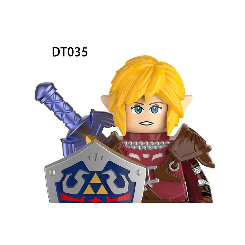 DT8906 The Wild Set Building Blocks King Knight And Princess Mini Action Figure Toys