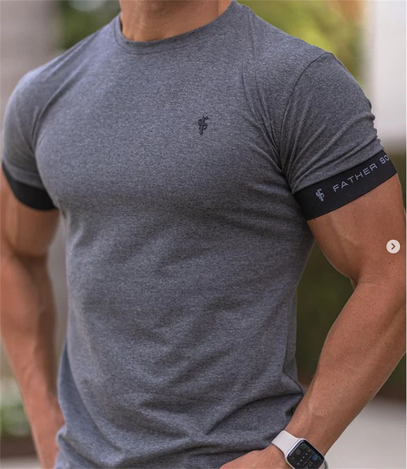 2023 Sik Silk T Shirt Men Summer Short Sleeve Compression Tshirt Mesh Tops Tee Brand Male Clothing Casual Fashion T-shirts Men