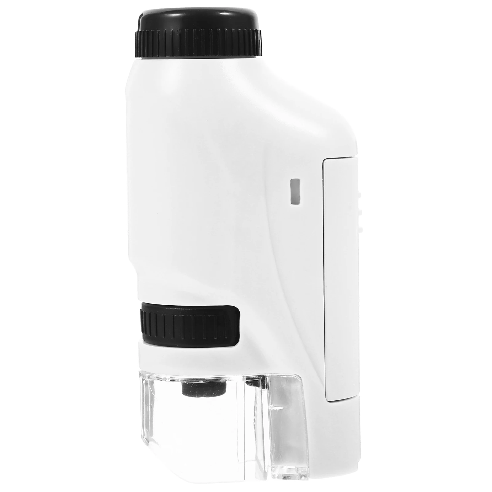 

Portable Kids Microscope Toys Handheld White Pocket Set Magnifying Glasses Children Student Monocular Optical Biological Science