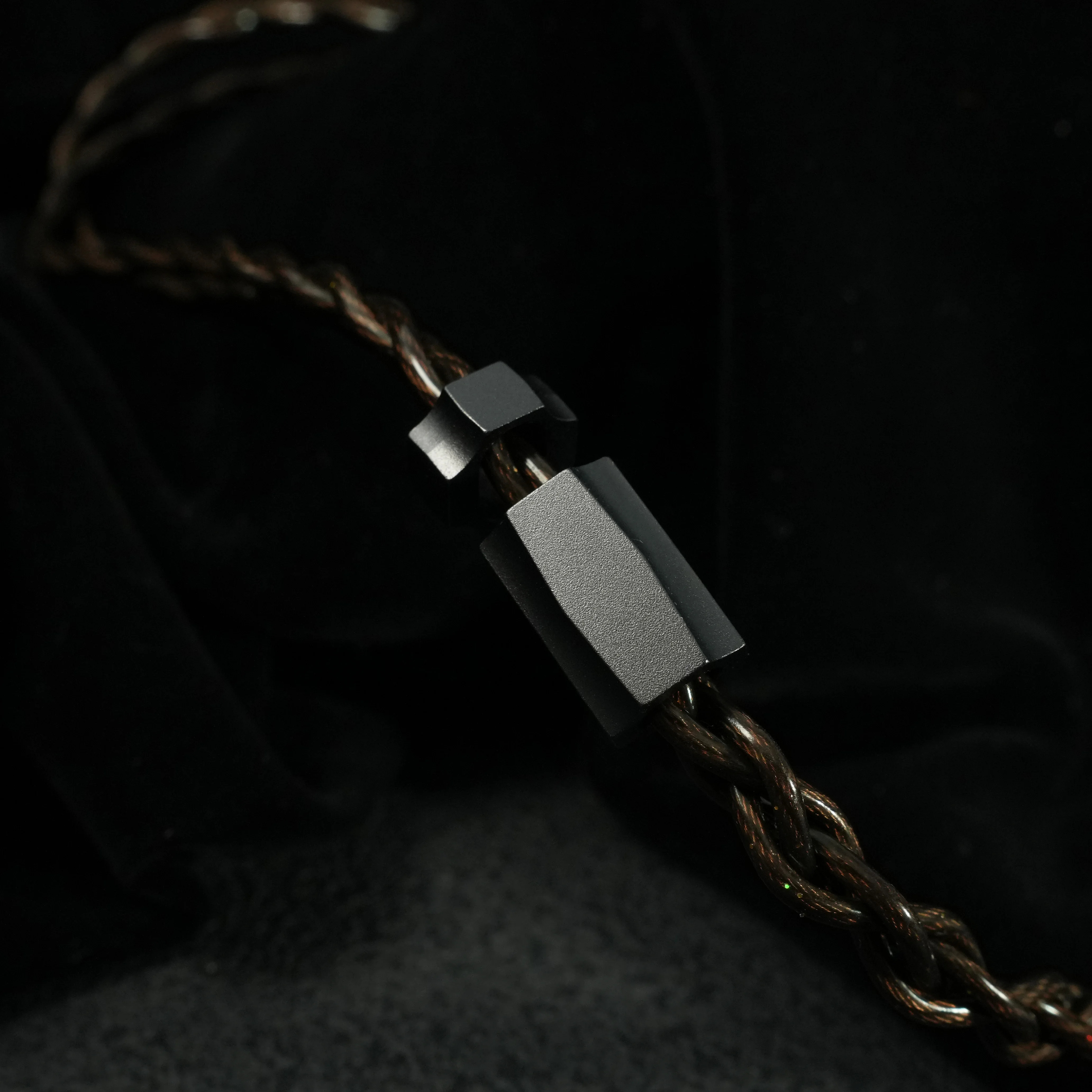 TRKAPLST-31 Silber-Palladium 4-adriges Upgrade-Kabel, 2,5/4,4 mm symmetrisch auf 0,78 mm 2Pin MMCX Dual 3,5 mm für IE900 IE600 HIFI-Kopfhörer – Detail 6