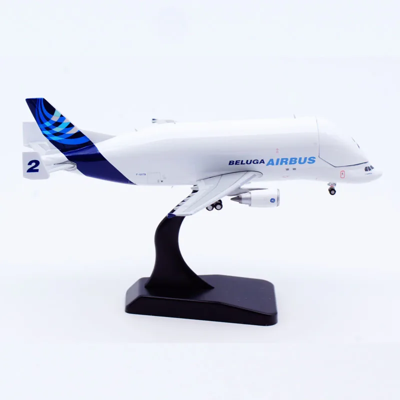 LH4379C โลหะผสมสะสมเครื่องบินของขวัญ JC ปีก 1:400 Airbus Industrie A300-600ST 'Beluga No.2' เครื่องบิน Diecast Jet รุ่น F-GSTB