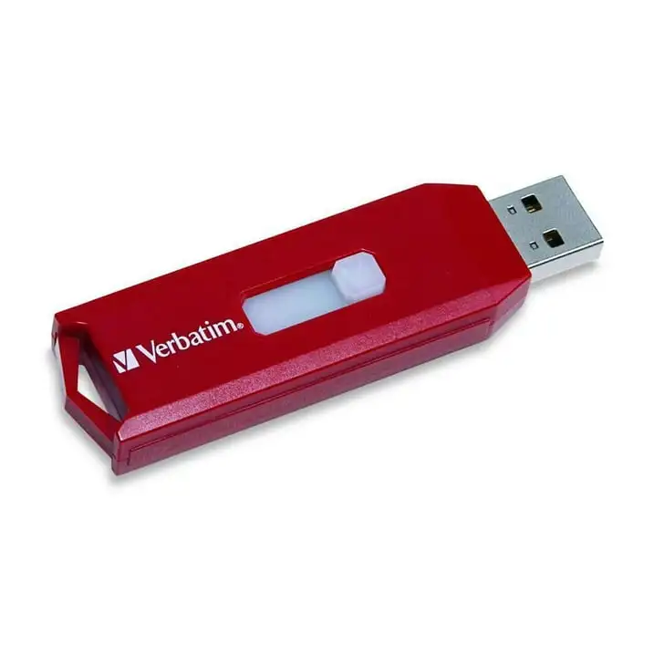 Verbatim Store 'n' Go 4GB Flash Drive (USB2.0 Portable / Red) Model 95236
