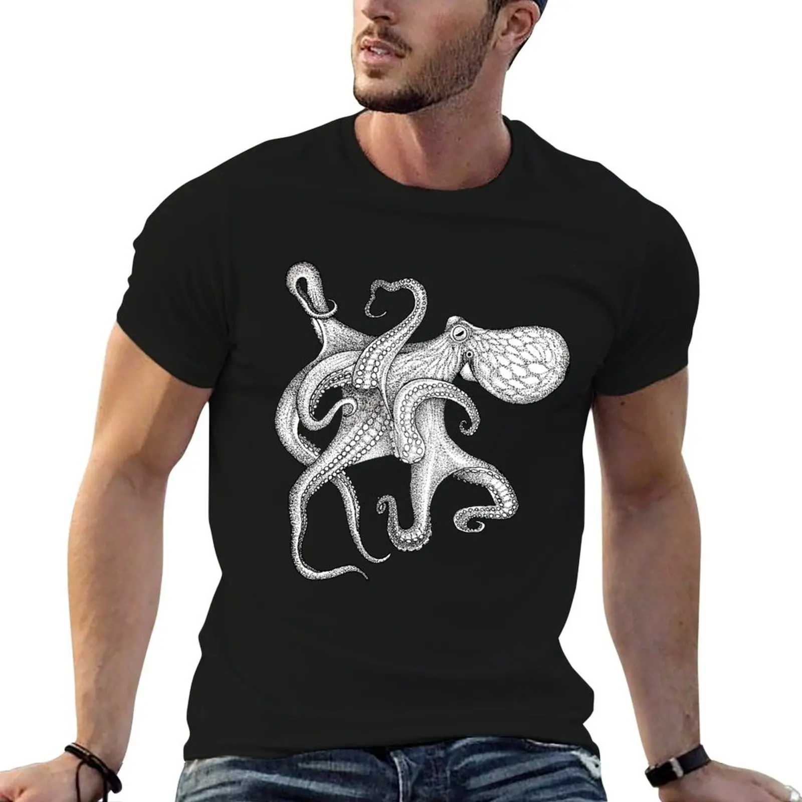 

Tentacle Tee. T-Shirt t shirts for man pack cotton man t shirt cotton high quality anime tshirt T-shirt