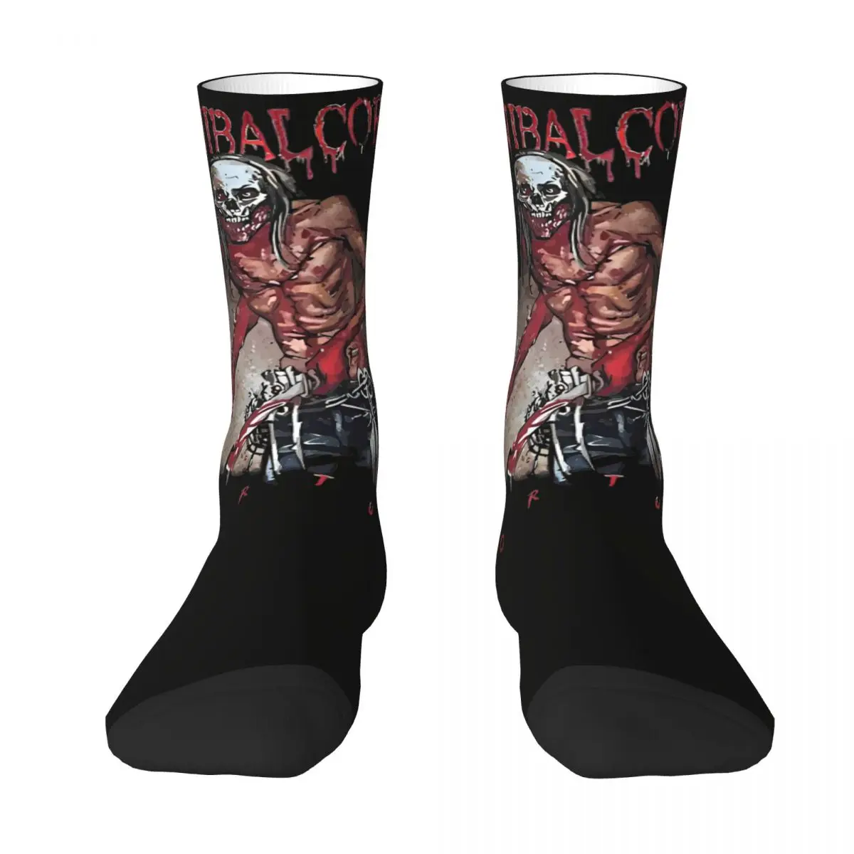 Cannibal Corpse Torture Socks Elegant Stockings Autumn Anti Sweat Men Socks Breathable Printed Running Socks