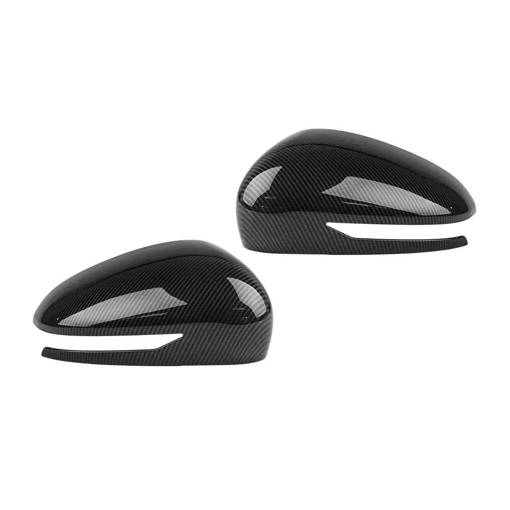 

For Genesis G70 2019-2026 LHD/RHD Rearview Side Mirror Cover Cap Housing Trim Anti-Scratch Car Exterior Decor Accessories