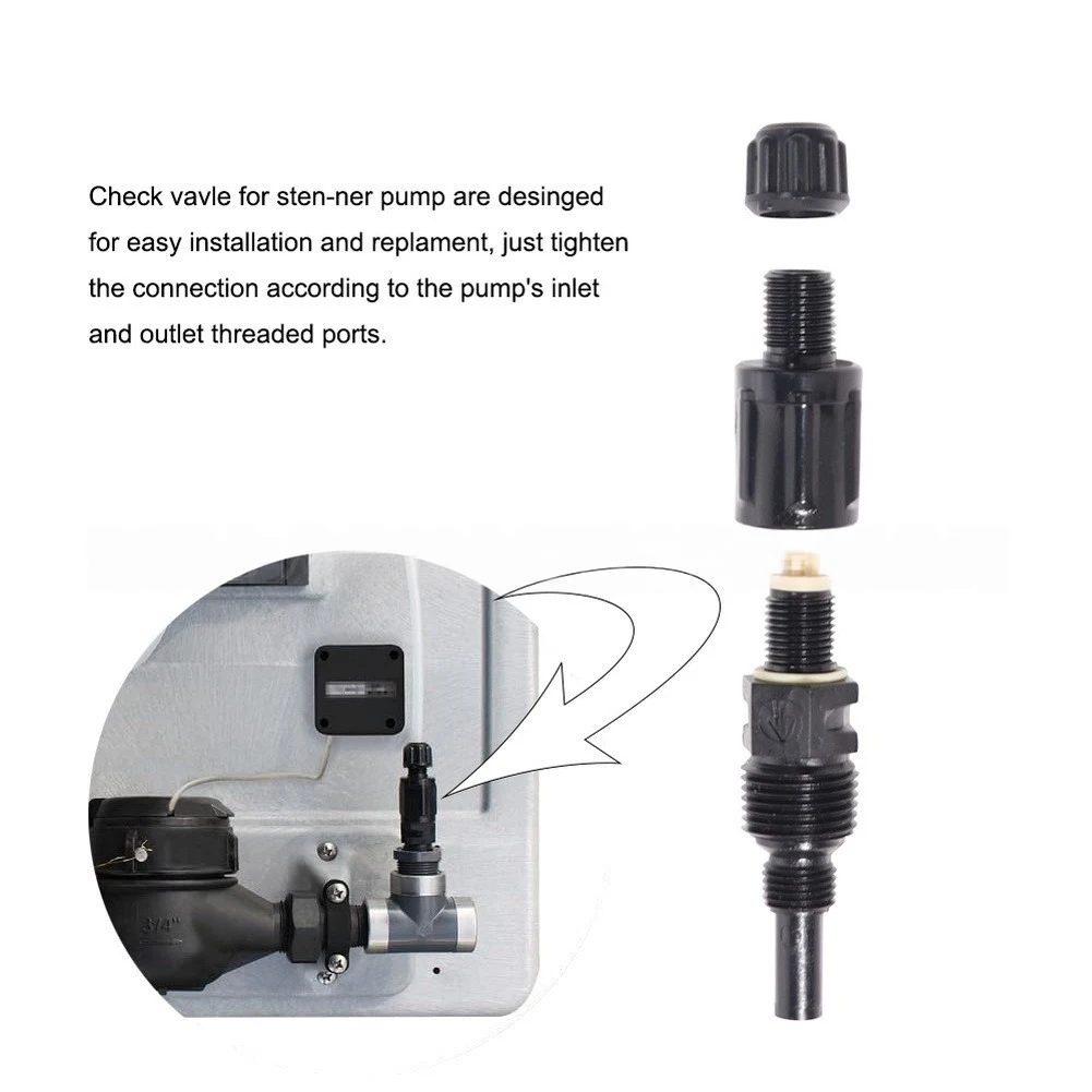 1/4 Inch Injection Check Valve for 45 85 100 170 Series Pumps S420 S128 S10P SV S Series Flow Assurance Component