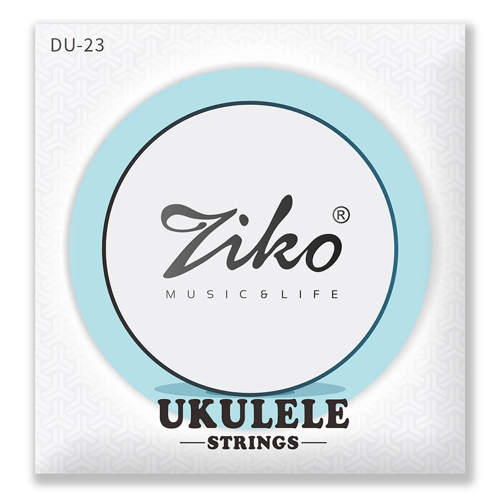 ZIKO-Cordas de Nylon para Prática Ukulele, Custo-Benefício, Alta Qualidade, Ukulele Acessórios, DU-23