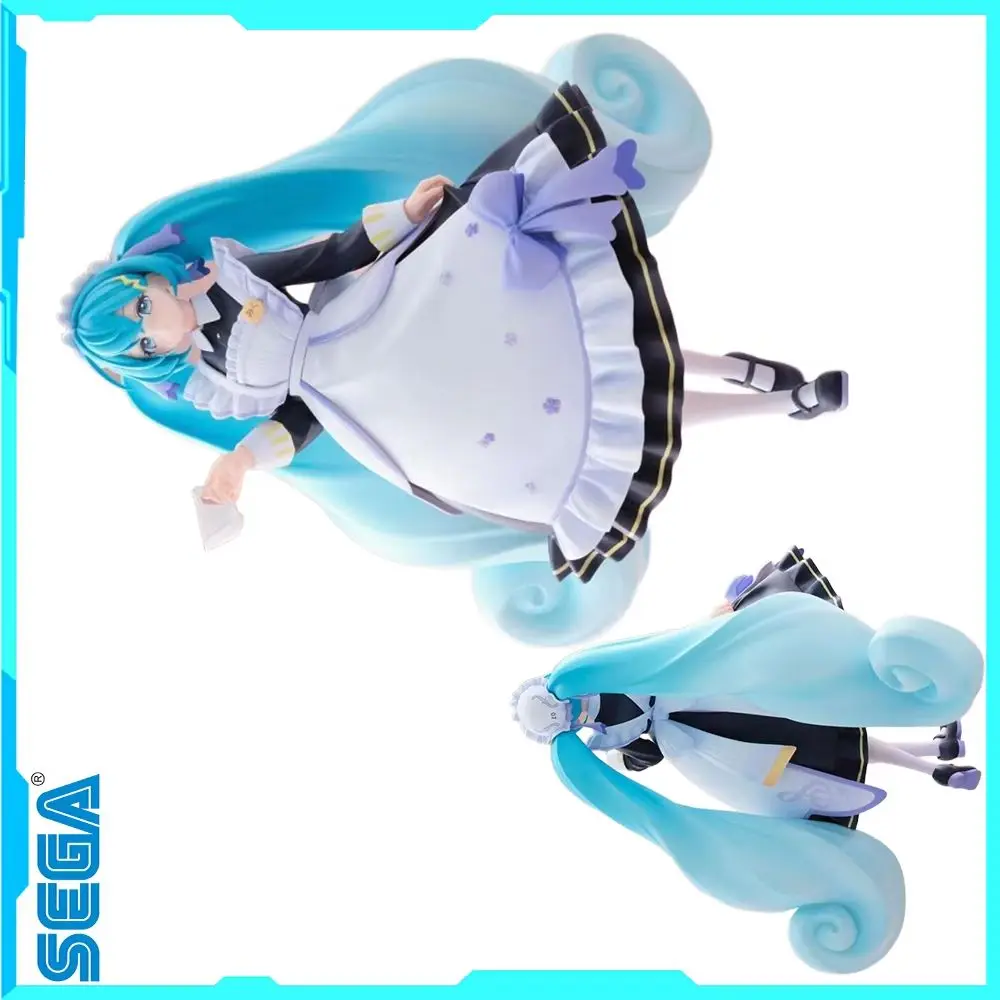 100-オリジナルセガフェイブルミナスタクラシックメイドピアプロキャラクター初音ミクアニメフィギュアモデル装飾コレクションかわいい