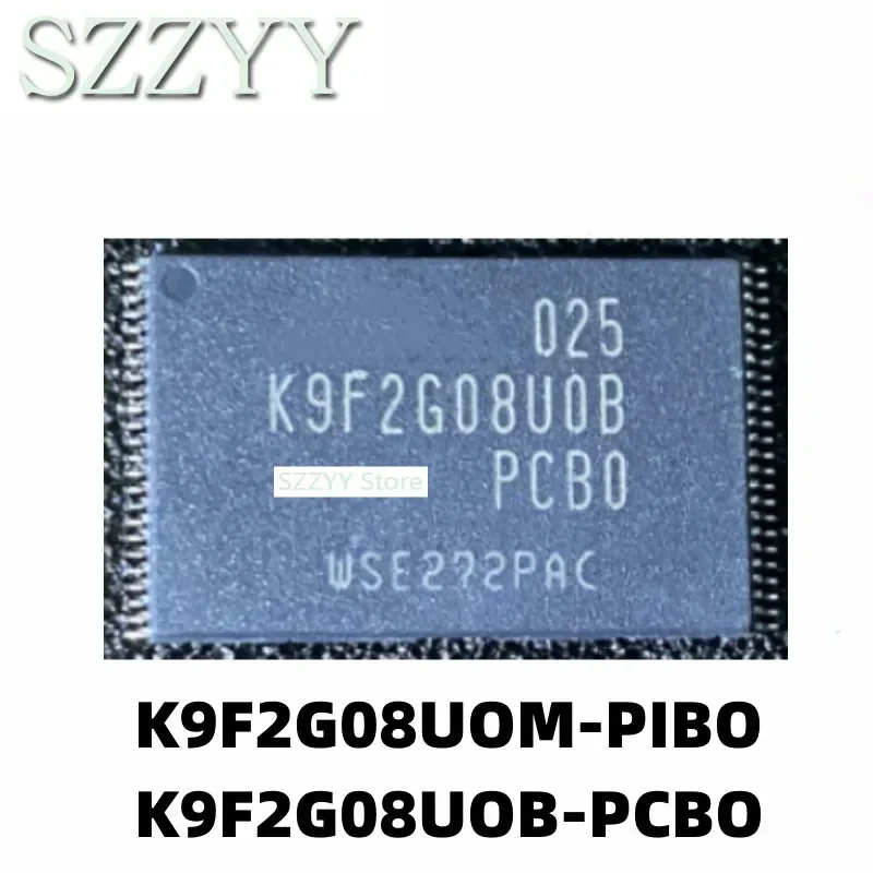 5PCS K9F2G08UOB-PCBO K9F2G08U0B-PCB0 K9F2G08UOM-PIBO B0 TSSOP Packaging