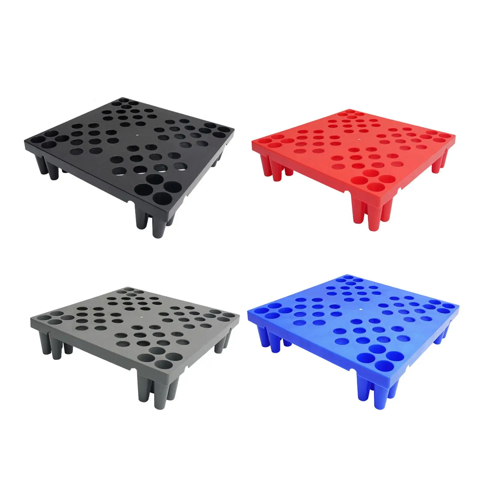 

Floor Pallet Waterproof, Ventilation, Breathable, Easy Stack, Platform Floor Storage Pad for Garage Warehouse Supermarket
