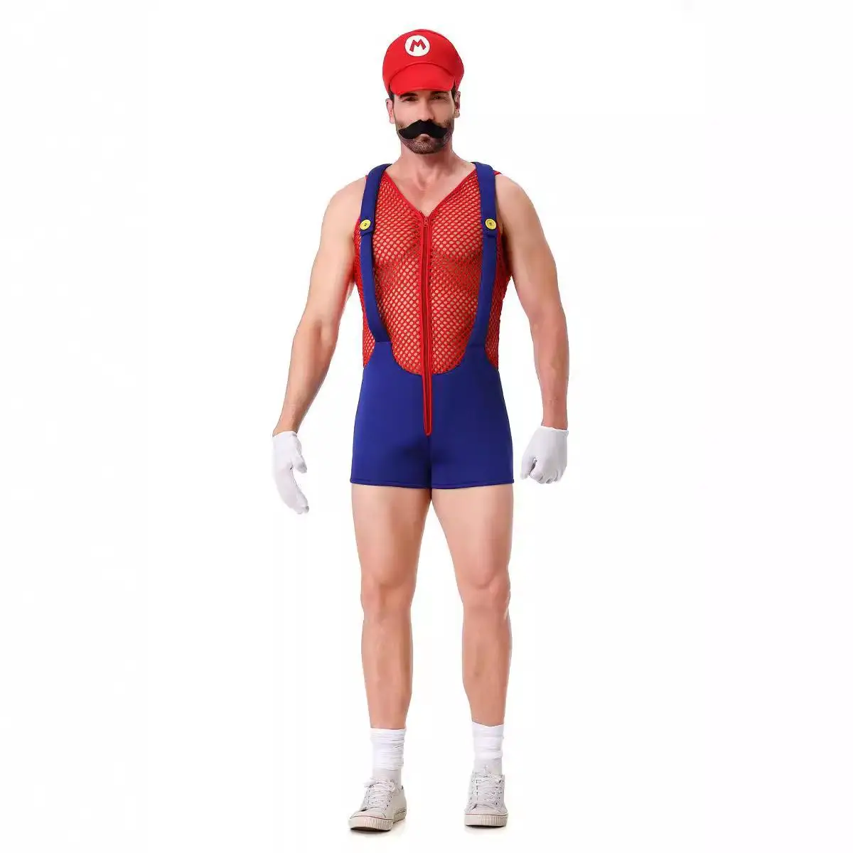 

Super Brother loween New Model Men's orm Costume Play Outfit Super Mary Cosplay Brother M Costume