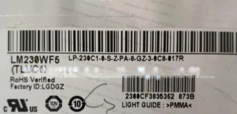 LM230WF5-TLC1 LM230WF5 TLD1 LM230WF5 TLF2 Panel de pantalla LCD