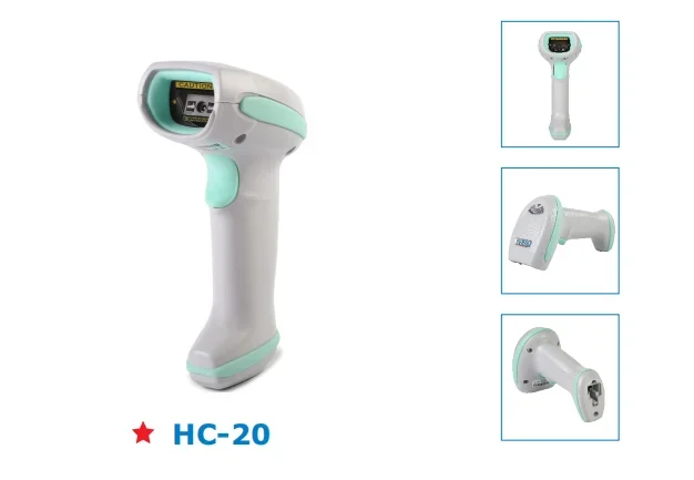 XB-HC20 Syble Antimicrobial 1D CCD Medical Bar Code Reader Handheld Barcode Scanner