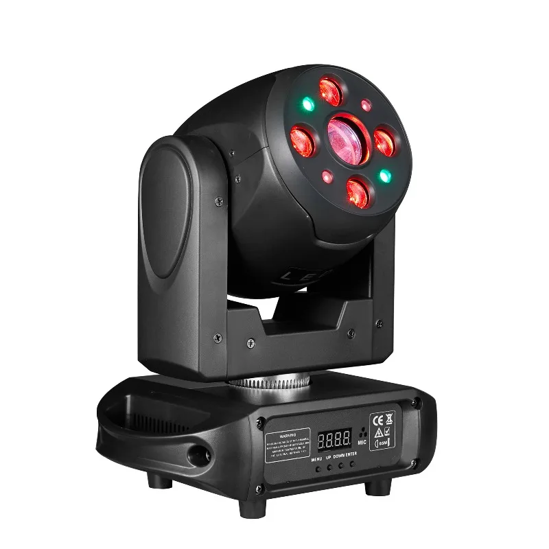 Professional Moving Head Beam Light 100W 0‑100% Dimming 0 -20Hz Strobe Pan 540° Tilt 270° Master Slave Auto‑run DJ Club Light
